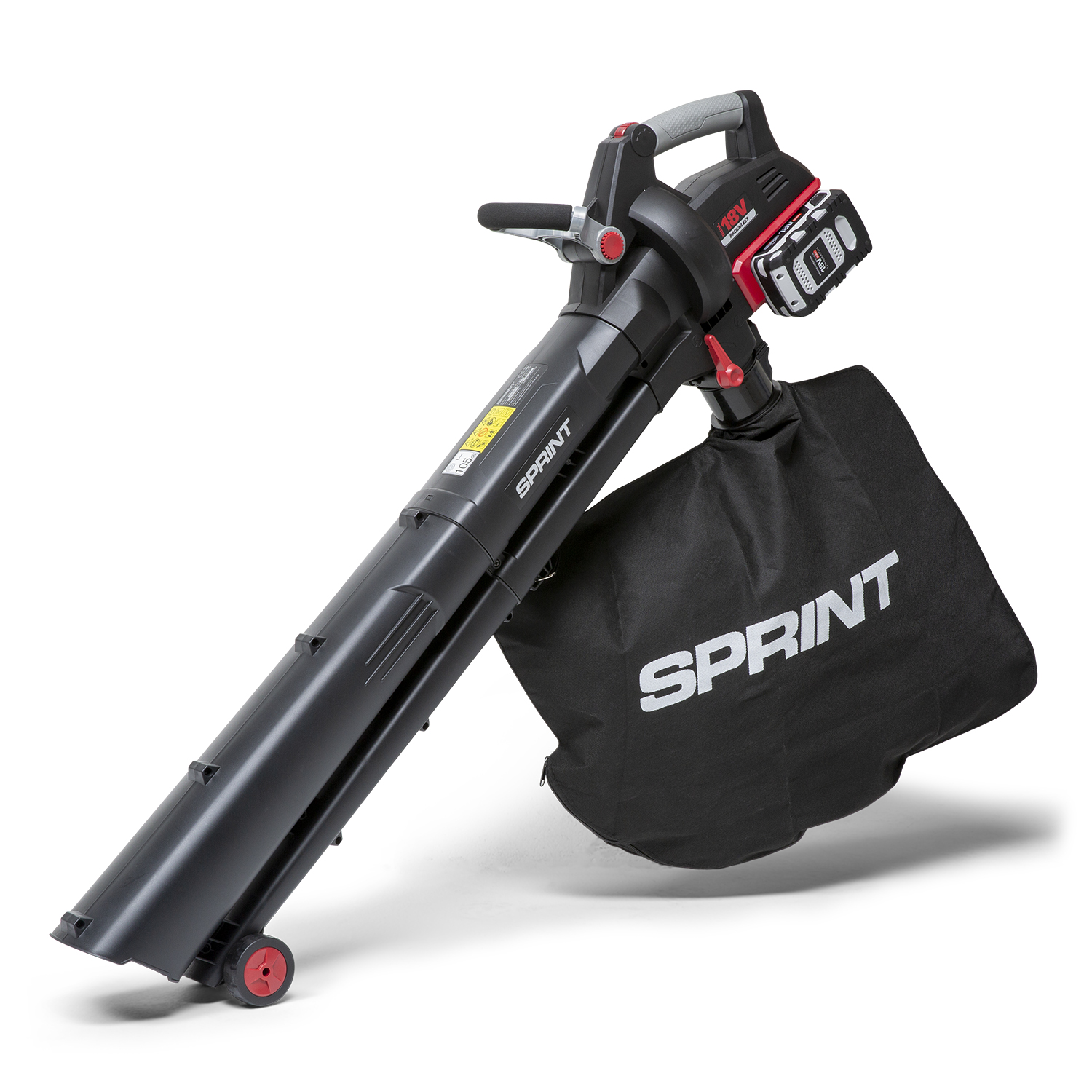 Sprint 18LBVK Dual 18V (36V) LiIon Cordless Leaf Blower Vacuum Kit